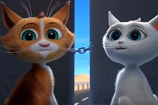 Появились кадры финального трейлера фильма «Коты Эрмитажа 2»